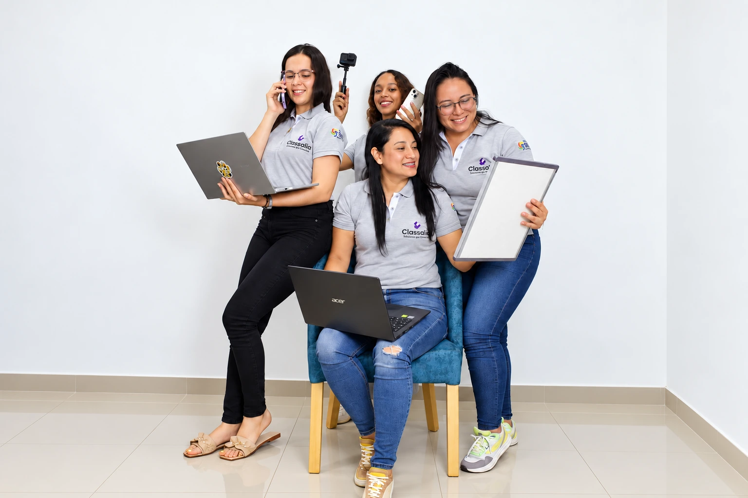Equipo de Classalia, acompañamiento en marketing y negocios